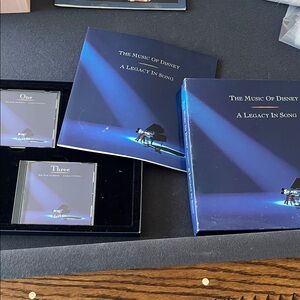 The Music of Disney A Legacy in Song 2 of 3 CDs  book and box Mickey Mouse